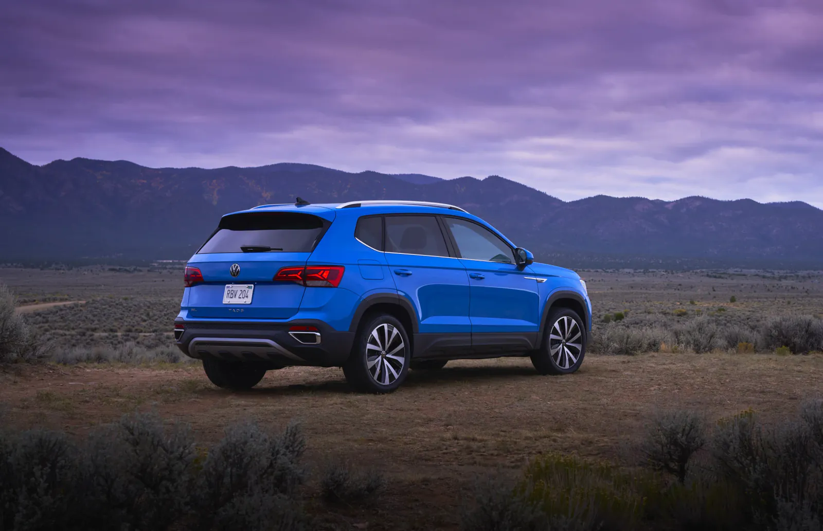 Volkswagen Taos, задний ракурс